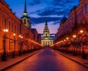 Уфа вечером: романтическая индивидуальная экскурсия по вечернему городу