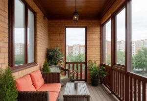 Сколько служит отделка балкона и когда она окупается